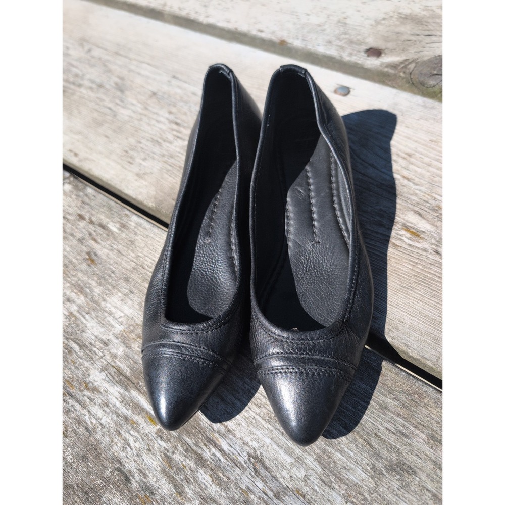 Frye Alicia Ballet Flats Shoes Brown Slip On Pointed Toe Womens Size 8.5 M NWOB